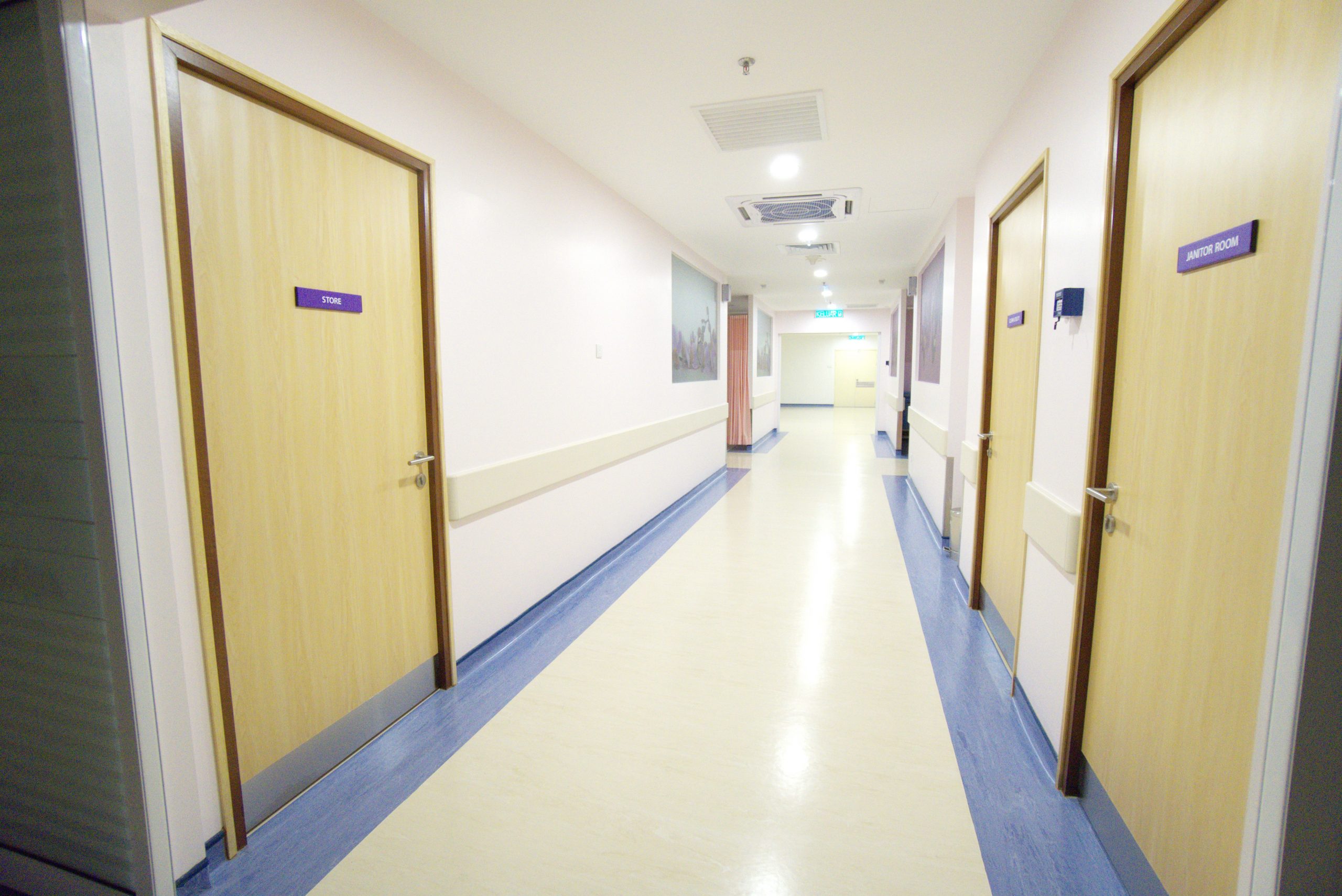 Hallway to Wards