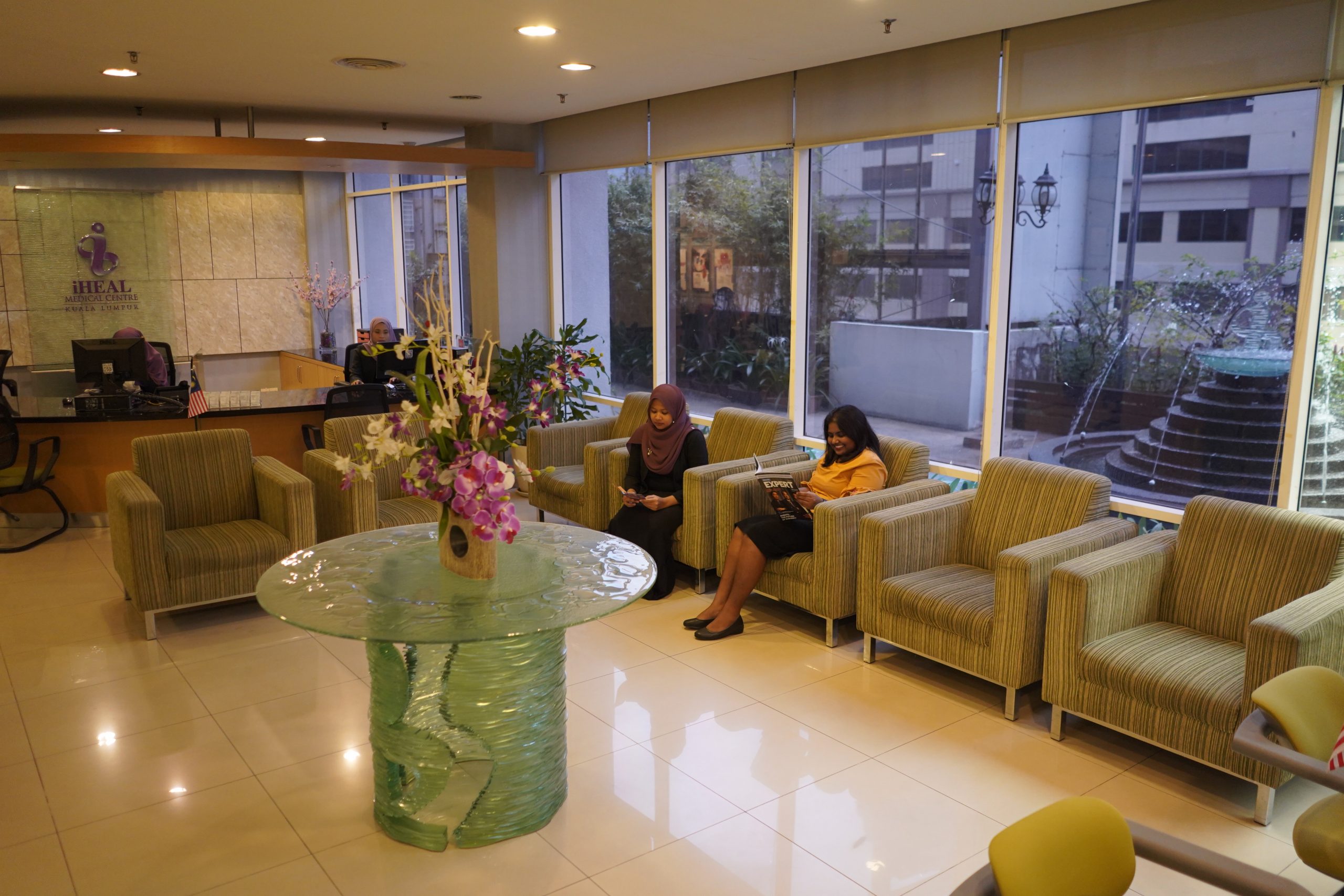 Registration Waiting Area